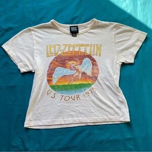BDG Urban Outfitters Led Zeppelin Baby Tee